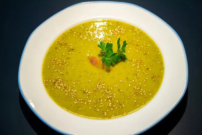 Zucchini-Apfel-Cremesuppe