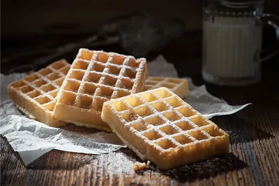 Cover image for Eiweißwaffeln