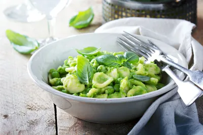 Cover image for Cremige Erbsen-Chili-Pasta