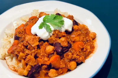 Cover image for Chili sin carne